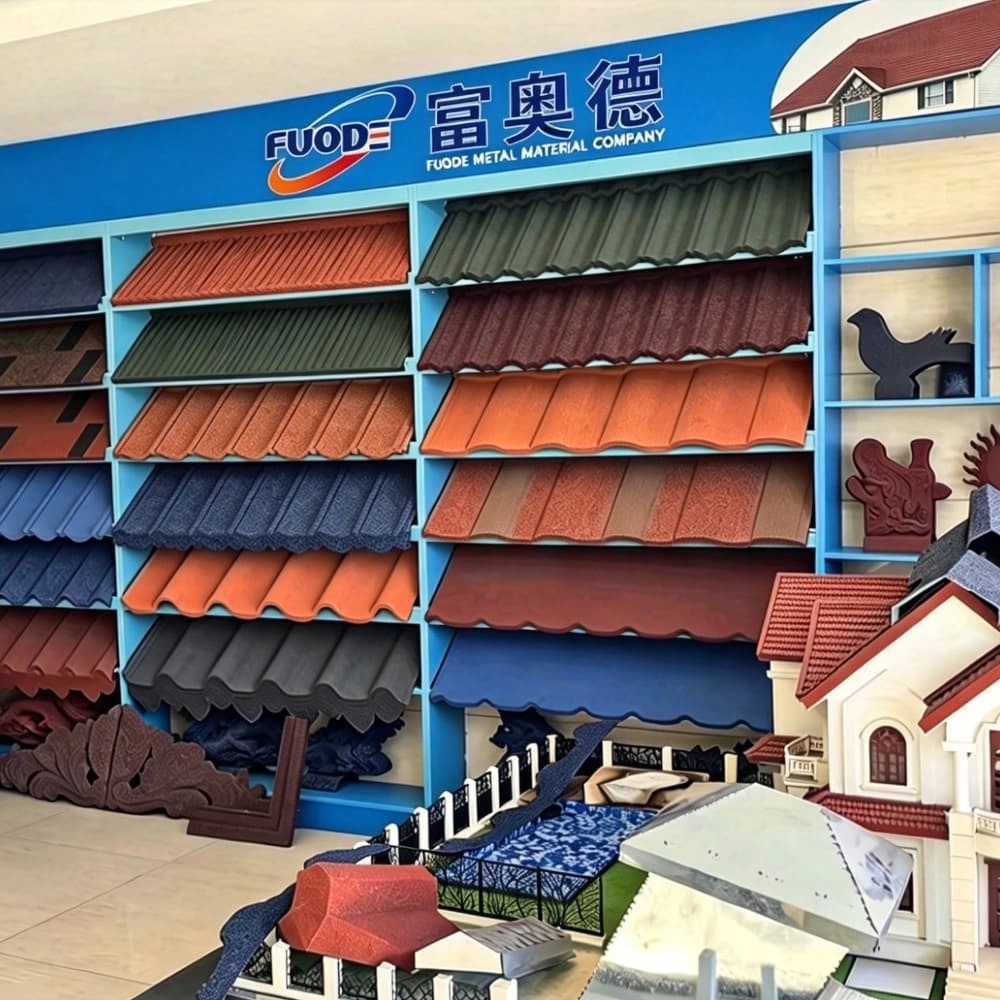 Mabati stone coated roof tiles