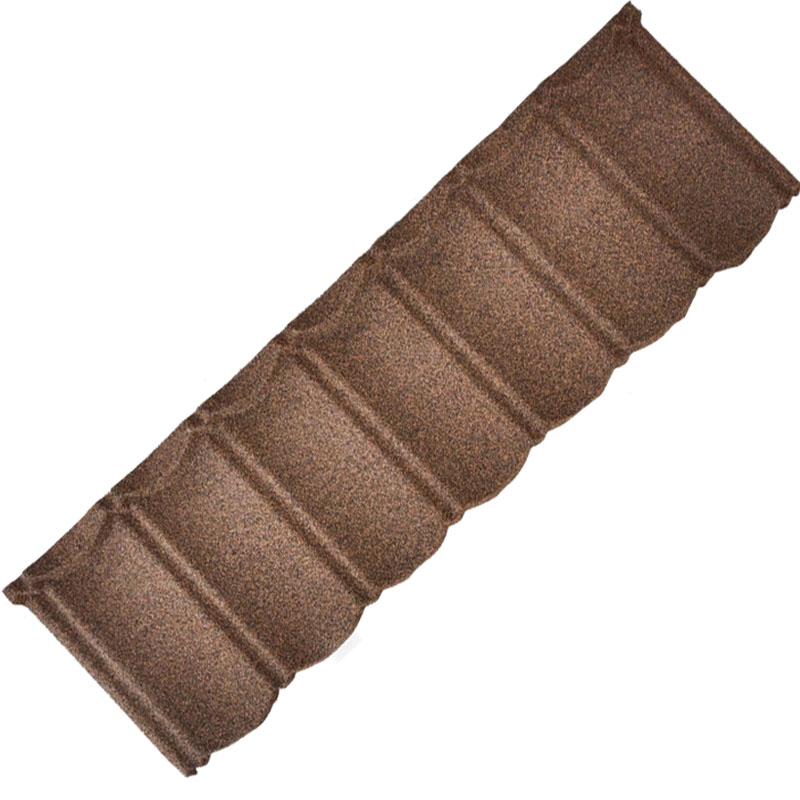 石コーティング金属屋根の設置